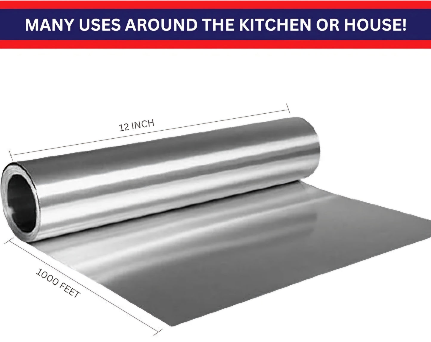 12''x1000' Aluminum foil